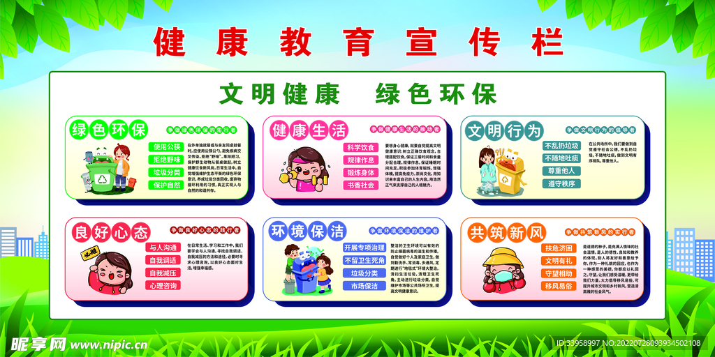 健康宣传栏