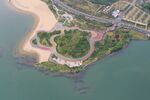淄博文昌湖海滩航拍