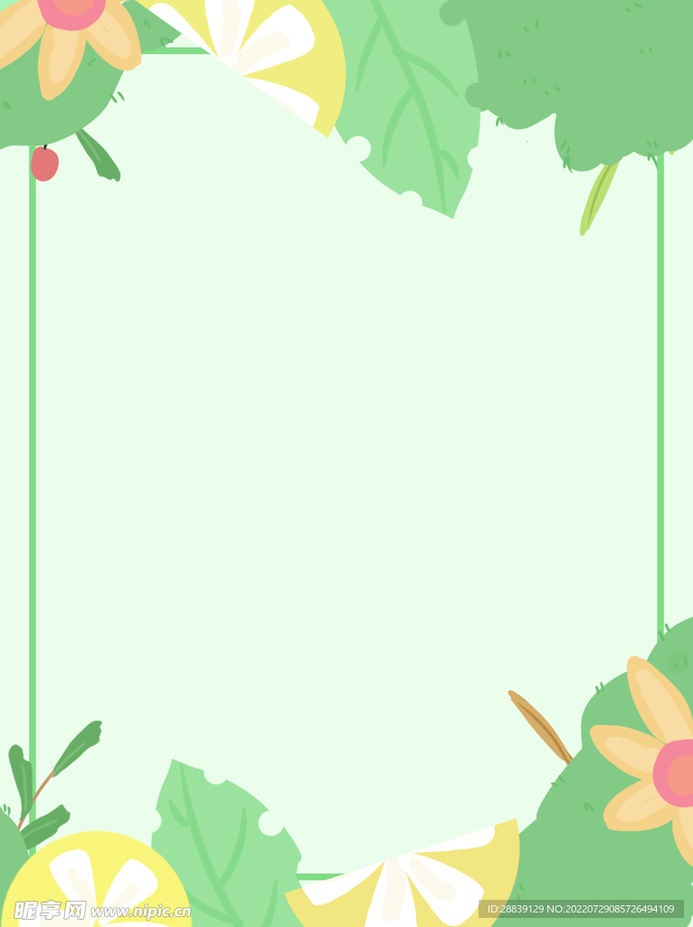  花草背景