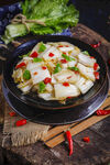 麻辣白菜美食