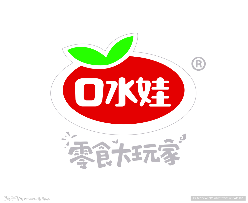 口水娃 logo