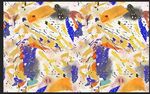 油画 扎染