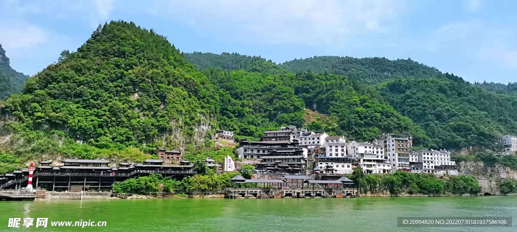 三峡沿途风景