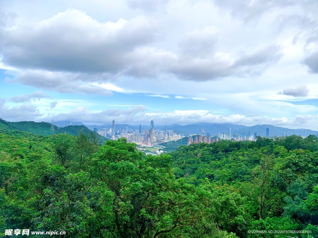 沿途的风景