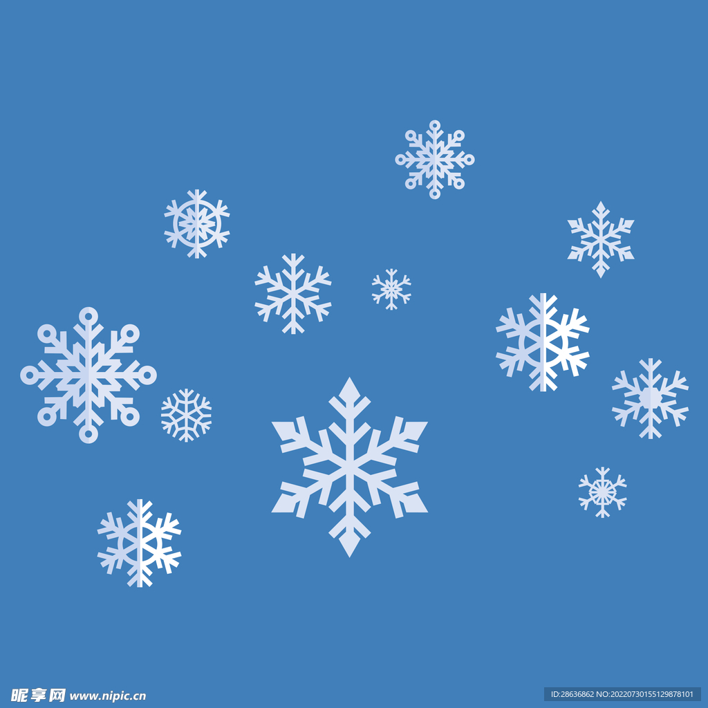 雪花素材