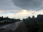 雨后  
