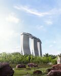 新加坡 城市 滨海 建筑 