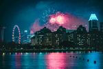 新加坡 城市 滨海 建筑 