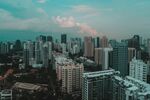 新加坡 城市 滨海 建筑 