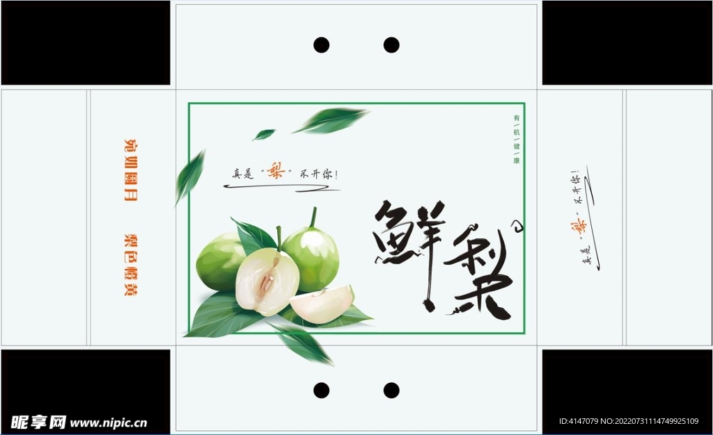 梨子礼盒包装