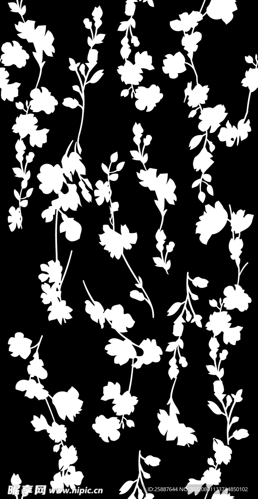 黑白花