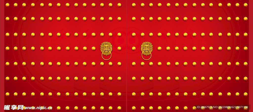 红色大门 