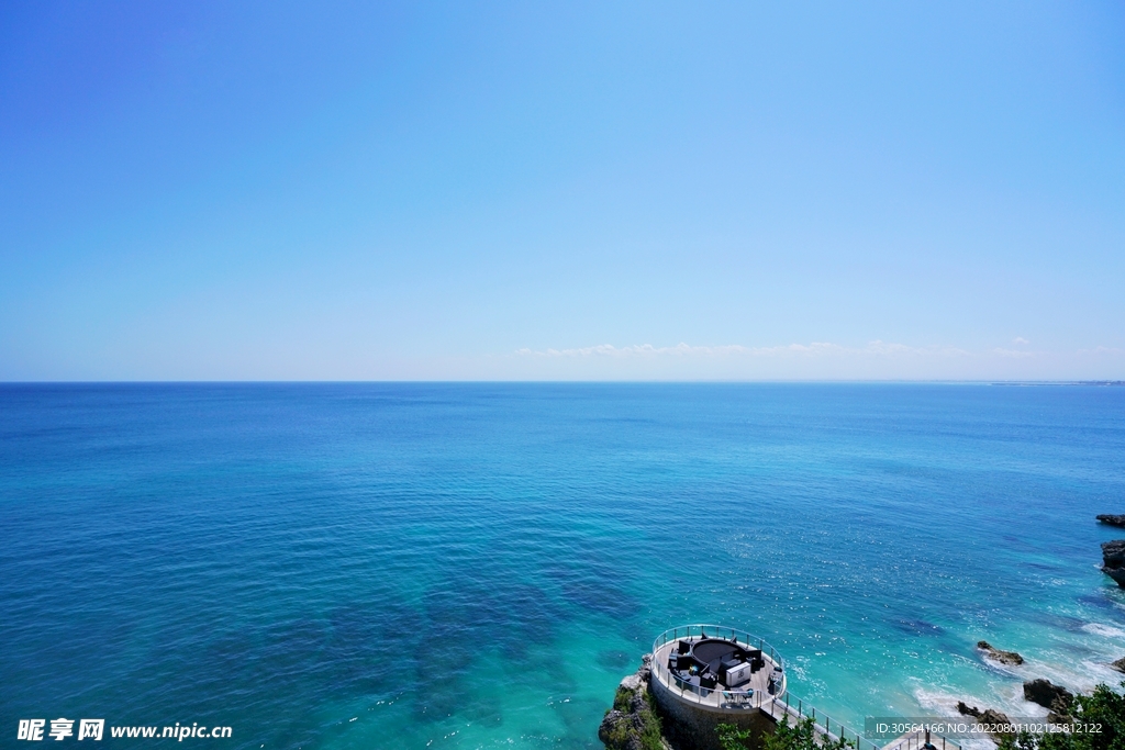户外海边海水自然