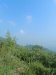 山上的云