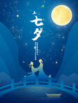七夕海报