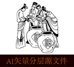 品酒图