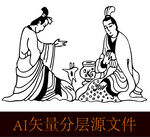 品酒白酒文化元素