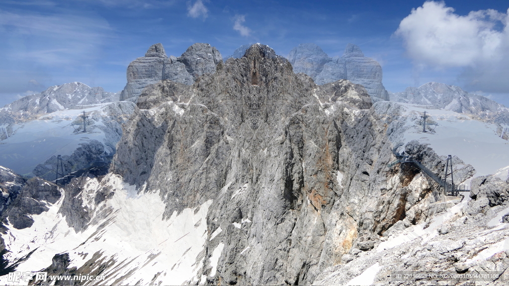 阿尔卑斯雪山