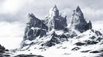 寒冬雪山