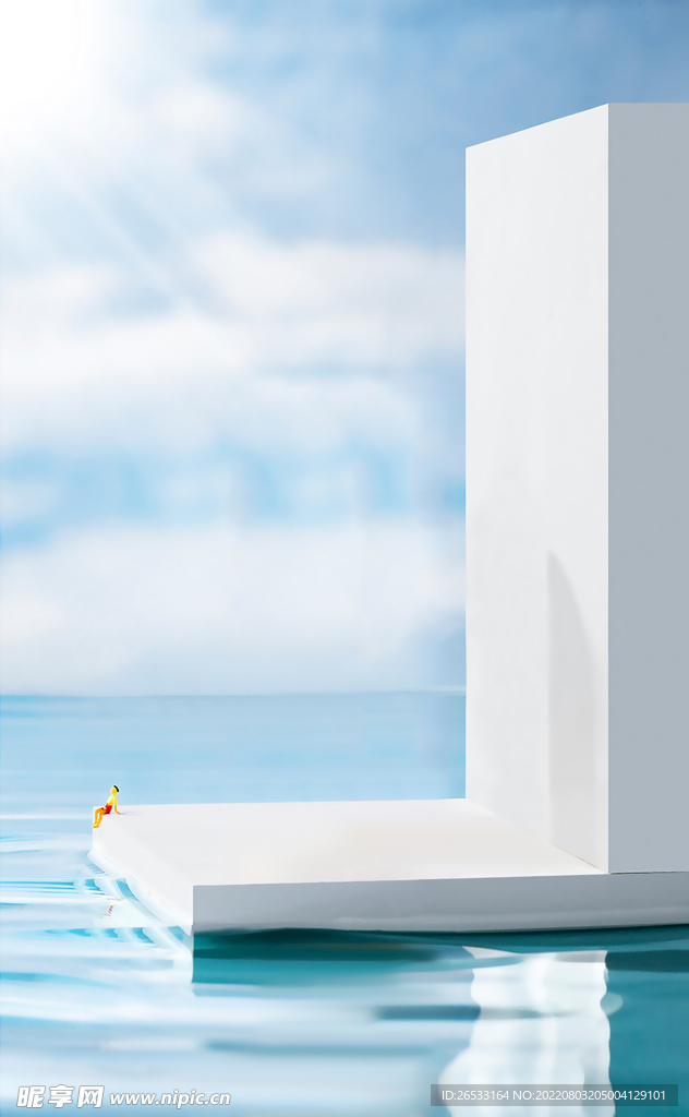 海报背景 电商 c4d背景图片