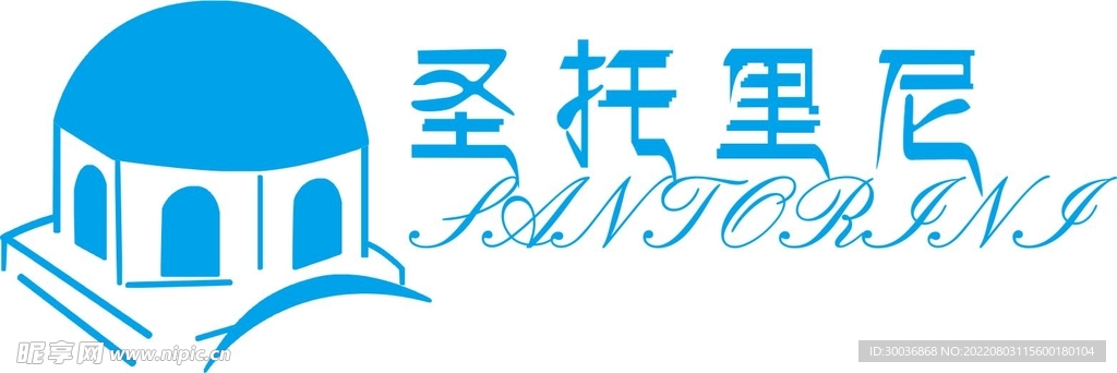 圣托里尼logo