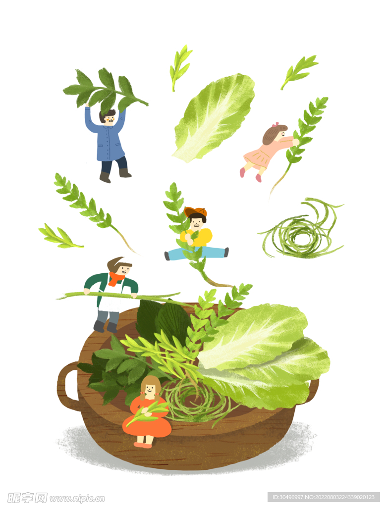 春天插画