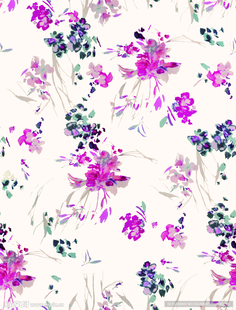 手绘花