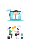办公商务会议插图