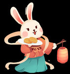 中秋玉兔  