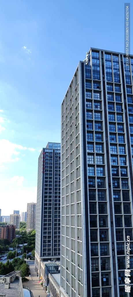 天空 建筑 蓝天 白云 房子