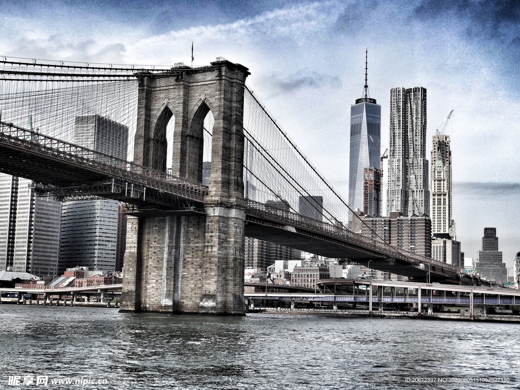 城市 桥梁 大桥 纽约