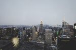 城市 纽约 鸟瞰 地平线 都市
