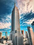 城市 纽约 鸟瞰 地平线 都市
