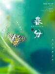 春分插画海报