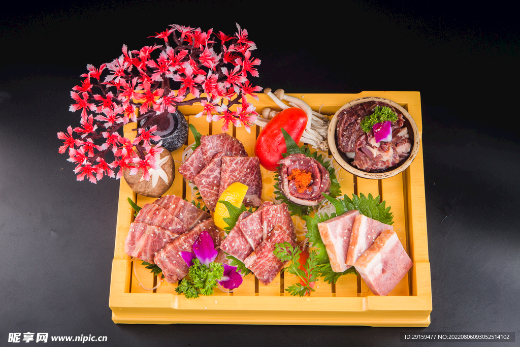 赤肉拼盘