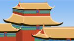 城市地标建筑插画手绘