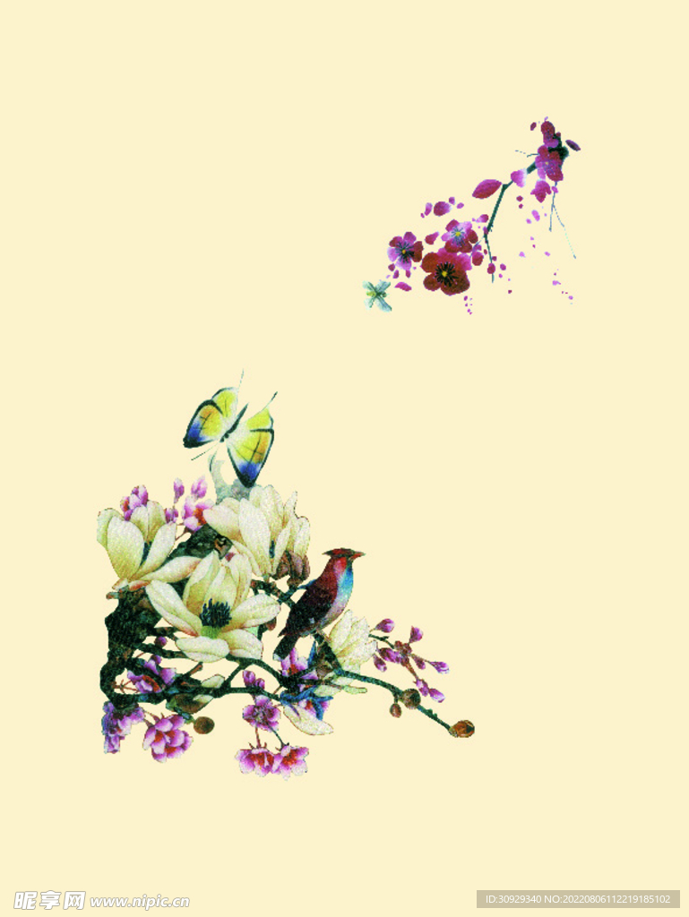 定位花