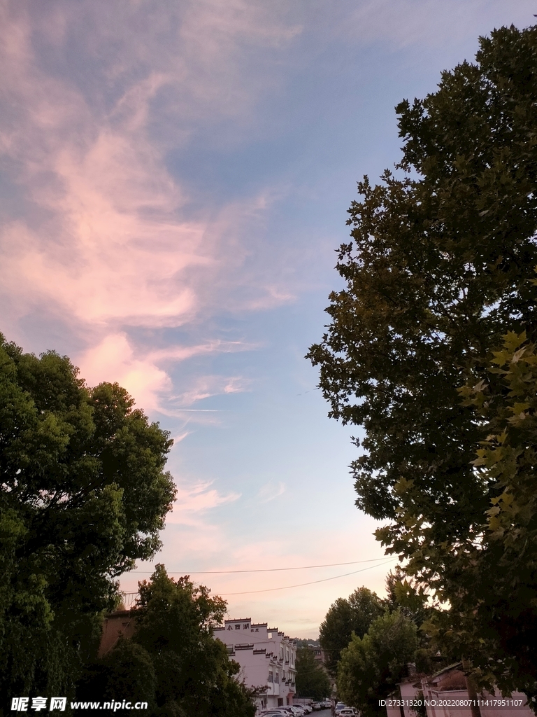 晚霞天空