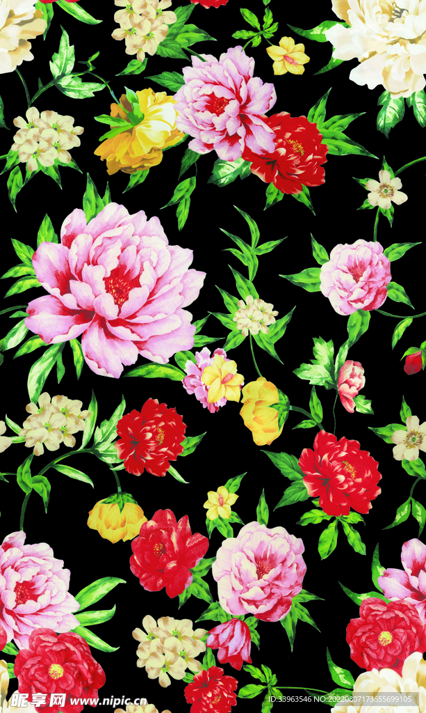 手绘花