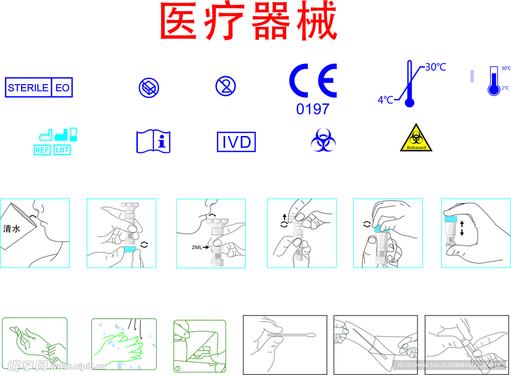 医疗器械标示图案