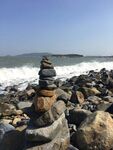 海边石头