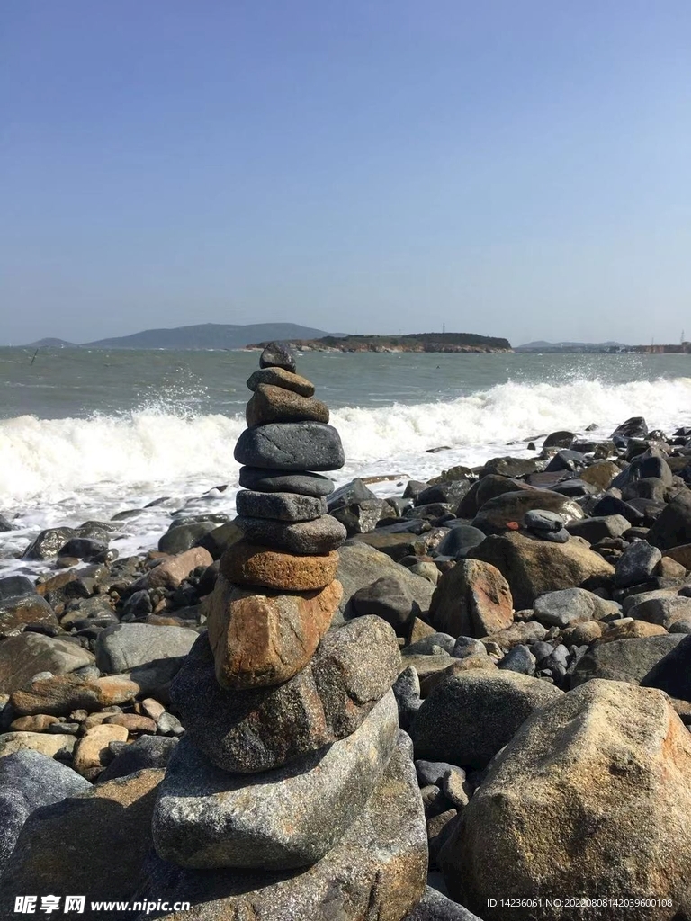 海边石头