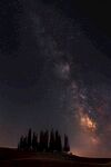 星空下的石屋