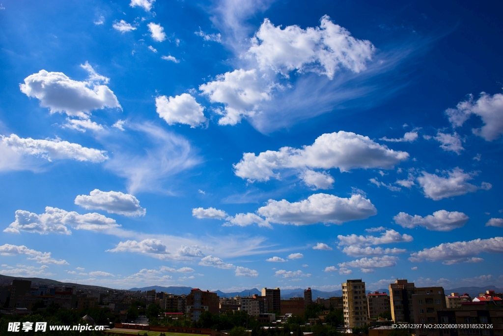 天空 云 蓝天