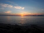 晚霞 夕阳 日出