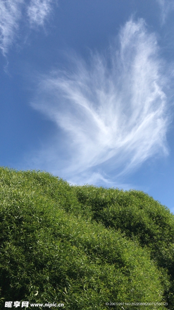 天空 云 蓝天