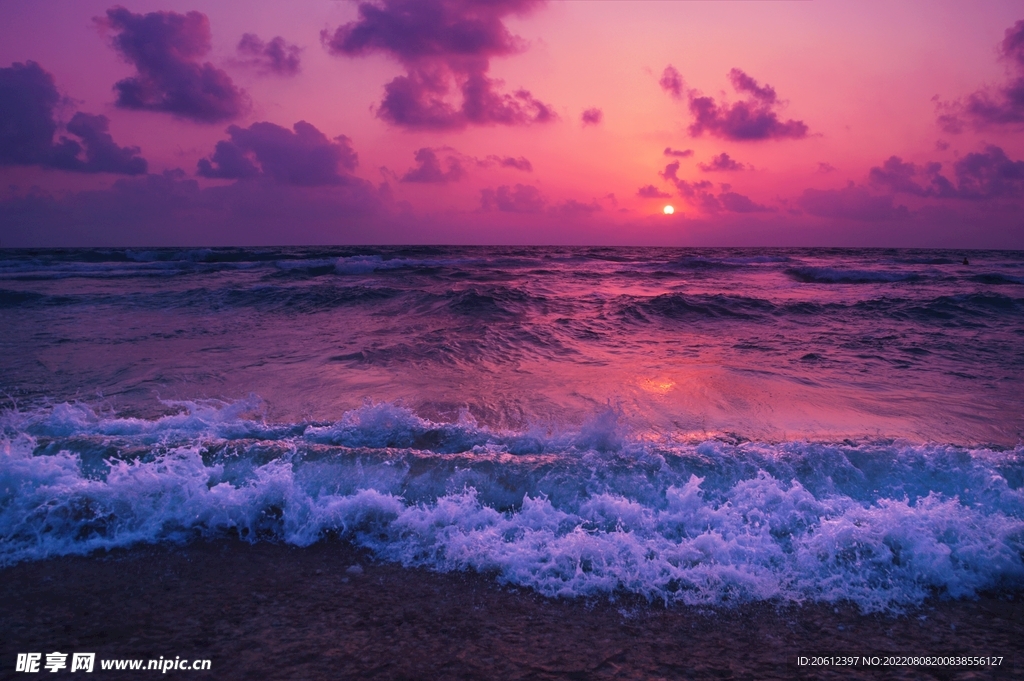 晚霞 夕阳 日出