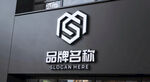 logo样机 标志样机 字体样