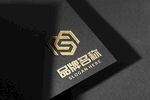 logo样机 标志样机 字体样