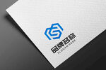 logo样机 标志样机 字体样